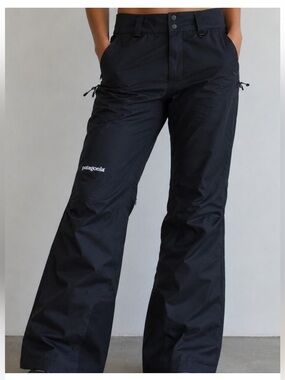 Patagonia Insulated Snowbelle Pants Black Size Large Ski Snow